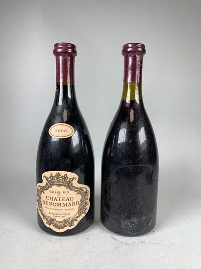 null Deux bouteilles de Pommard :
- une Famille Giraud 2006
- 1 Laplanche propriétaire...