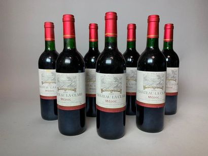 null Château la Clare, Medoc, 1999. Sept bouteilles.