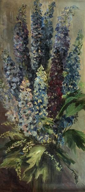 null Ecole du XIXe siècle

Les lilas.

Huile sur toile.

74 x 34 cm

Provenance :...