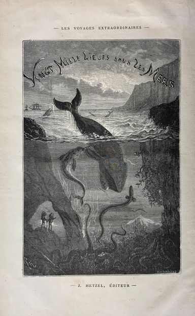 null Jules VERNE. Extraordinary voyages. Twenty thousand leagues under the sea. Illustrated...