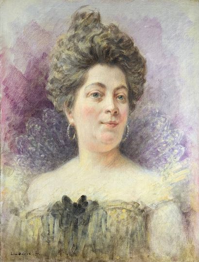 null Louis BEROUD (1852-1930)

Portrait de femme, 1899.

Huile sur toile signée et...