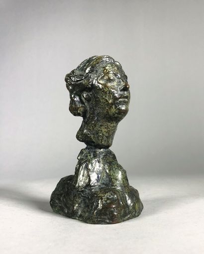 null Antoine BOURDELLE (1861-1929)

Tête de Stéphanie Van Parys.

Epreuve en bronze...