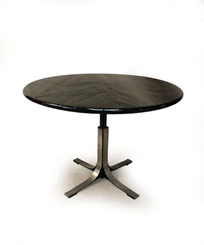 null Osvaldo BORSANI (attribué à) (1911-1985)

Table modulable circulaire à allonge...