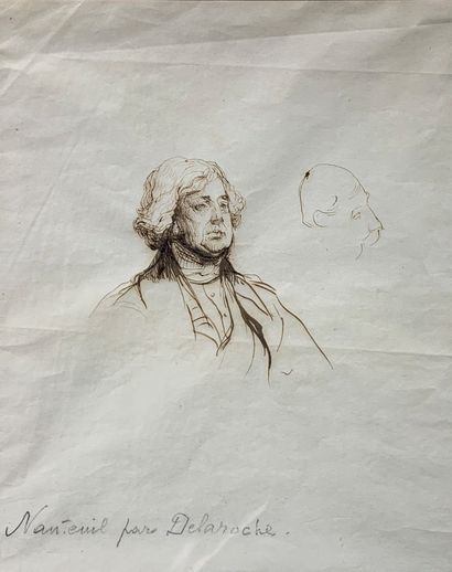 null Paul DELAROCHE (1797-1856) (Attribué à)

Etude pour un portrait de Nanteuil....