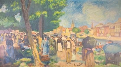 null Lucien Alix STOLZ (XIXe siècle)

Ensemble de vingt tableaux figurant des paysages,...