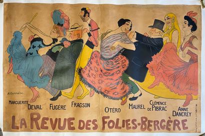 null Adrien BARRERE (1877-1931)

La revue des Folies Bergère, Marguerite Deval, Fugère,...