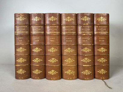 null M. de Barante, Histoire des Ducs de Bourgogne, seventh edition, Paris, Librairies...