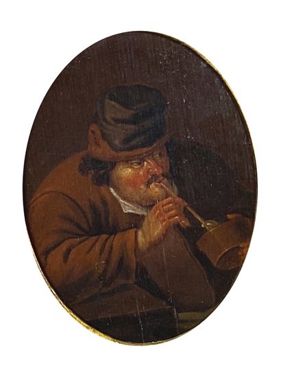 null French school around 1800 in the taste of TENIERS

Inn scenes.

Pair of panels...