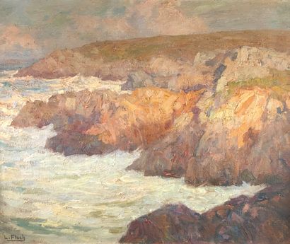 null Lionel FLOCH (1895-1972)

Cote bretonne. 

Huile sur toile signée en bas à gauche.

61...