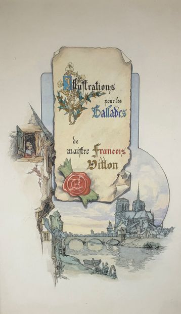 null Chéri HEROUARD (1881-1961)

Illustrations pour les Balades de François Villon,...