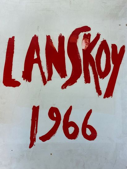 null André LANSKOY, La genèse, Les Bibliophiles de l’union française Paris, 1966....