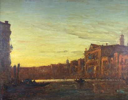 Félix ZIEM (1821-1911)

Vue du grand canal...