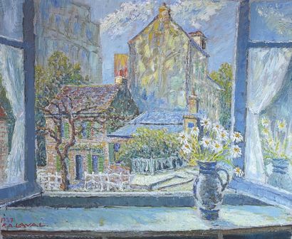 Fernand LAVAL (1886/95-1966)

A la fenêtre,...