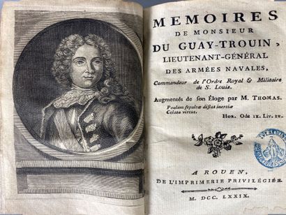 Mémoires de Monsieur du Guay-Trouin lieutenant-general...