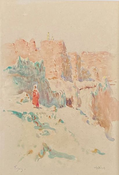 null Alphonse BIRCK (1859-1942)

"Figuig".

Watercolor signed lower right, titled...