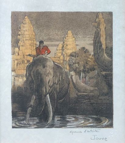 Paul JOUVE (1878-1973)

Elephant in front...