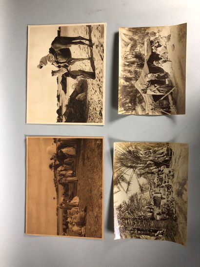 null Lot of eight photographs on the Maghreb :

- Emile FRECHON. Children, Tunisia....