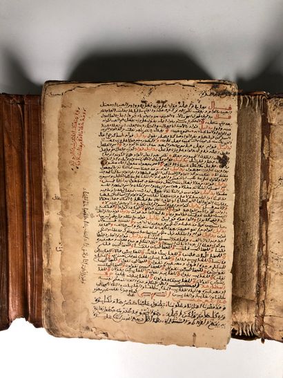null A treatise on grammar

North Africa, 19th-20th century

Arabic manuscript on...