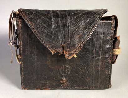 null Koran in its leather bag

Sub-Saharan Africa, 20th century

Arabic manuscript...