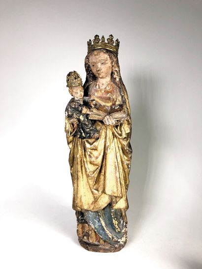 Ecole du XVIIIe siècle 
La Vierge à l'Enfant....