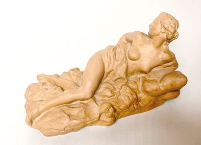 Aimé-Jules DALOU (1838-1902)

Femme couchée...