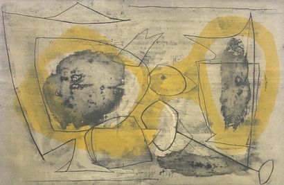 null Roger CHASTEL (1897-1981)

Composition in grey and brown.

Etching signed and...