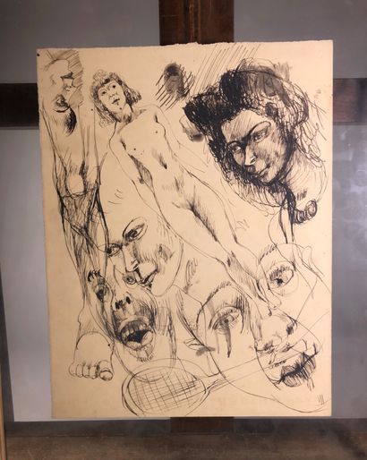 null 
Edouard Joseph GOERG (1893-1969)




Eight inks on paper.




32,5 x 25 cm...