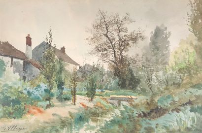 Auguste ALLONGÉ (1833-1898)

Ruisseau dans...