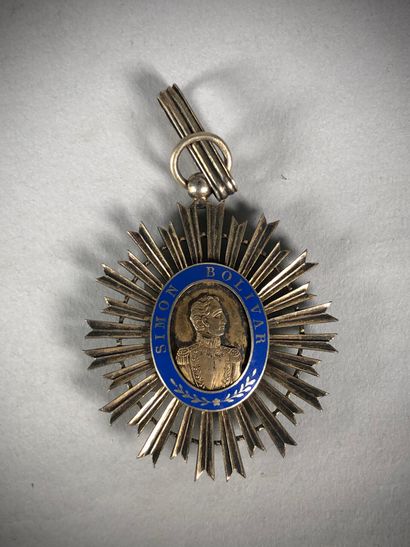 null Croix de commandeur de l'ordre du libérateur ou de Simon Bolivar (Vénézuela),...