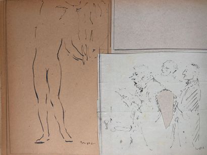 null Maurice PERRET-CARNOT (1892-?)

"Criquet-croque".

Carnet de 120 dessins principalement...