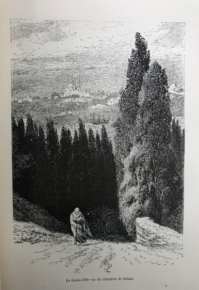 null Edmondo DE AMICIS, Constantinople, Paris, Hachette, 1883. 1 volume grand in-...