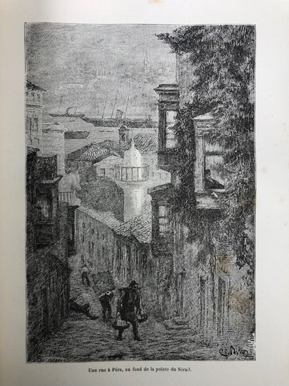 null Edmondo DE AMICIS, Constantinople, Paris, Hachette, 1883. 1 volume large in-...