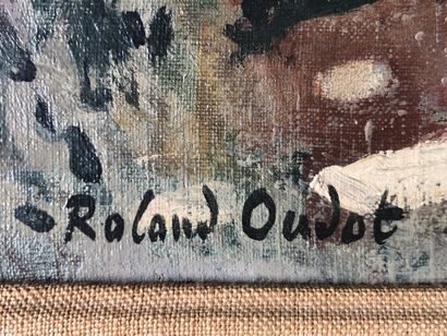null Roland OUDOT (1897-1981).
Paysage provençal.
Huile sur toile signée en bas à...