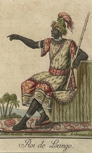 null Five engravings on the theme of Africa:
- Henri CHATELAIN (1684-1743), "Vue...
