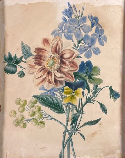 Elisa Honorine Pitet CHAMPIN (?-1871) 
Bouquets....