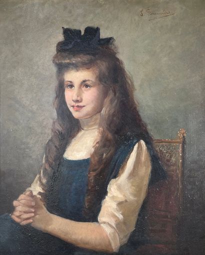 Laure BROUARDEL (act.1890-1919)
Jeune fille...
