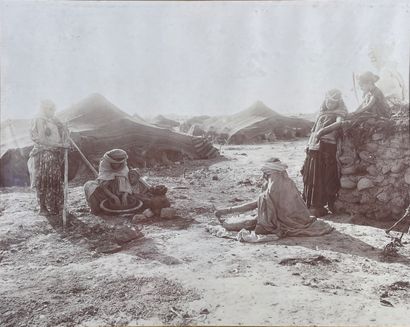 Arab camp. 
Photographic print.
View: 22...