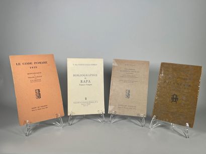 Set of 4 brochures:
- Emile LEBON, A travers...