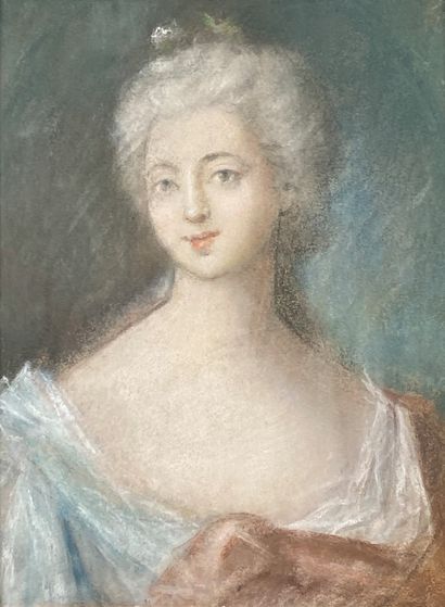 null 19th century school
Portrait of an elegant woman.
Pastel.
View: 40 x 31 cm