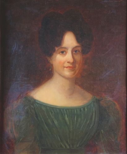 null 19th century school
Portrait of a woman.
Oil on canvas.
61 x 50 cm