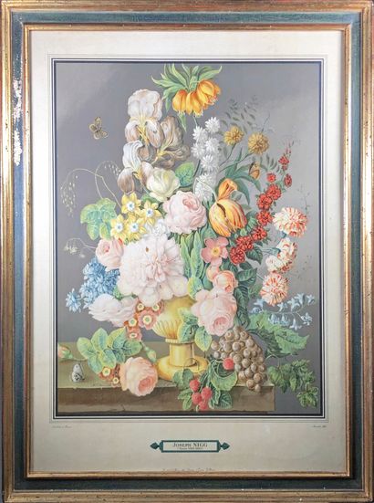 Joseph NIGG (1782-1863) (after)
 Bouquets...
