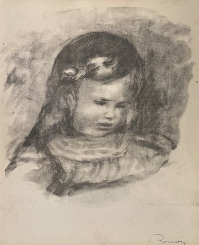 null Auguste RENOIR (1841-1919)
Claude Renoir, la tête baissée. c.1904.
Lithographie...