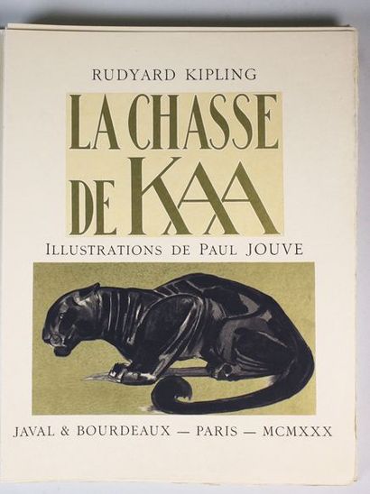 Paul JOUVE La Chasse de Kaa, de Rudyard Kipling, illustré par Paul Jouve. Traduction...