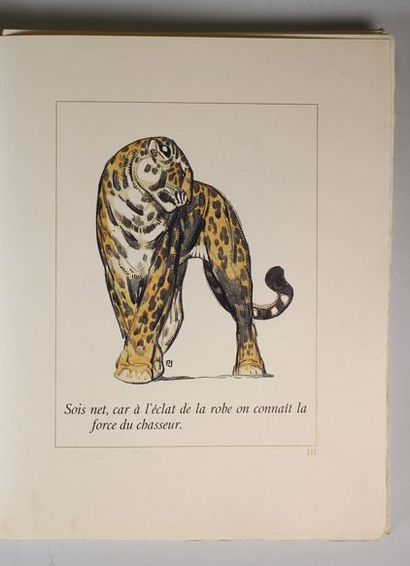 Paul JOUVE La Chasse de Kaa, de Rudyard Kipling, illustré par Paul Jouve. Traduction...