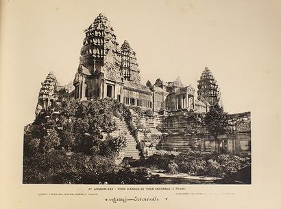 Pierre DIEULEFILS L'Indo-Chine pittoresque & monumentale.
Cambodge et Ruines d'Angkor,...