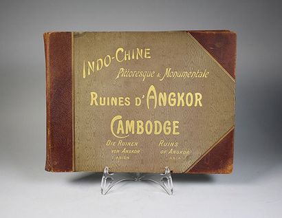 Pierre DIEULEFILS L'Indo-Chine pittoresque & monumentale.
Cambodge et Ruines d'Angkor,...