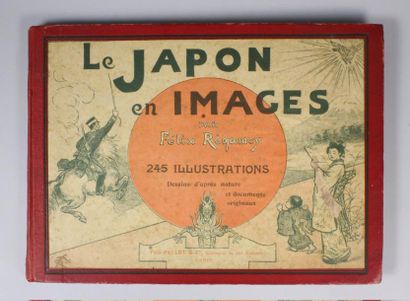 Felix REGAMEY 
Le Japon en images, dessins d'après nature et documents originaux,...
