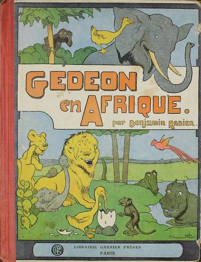 Benjamin RABIER Gédéon se marie. Librairie Garnier Frères 1934. Rehaussé d'un croquis...