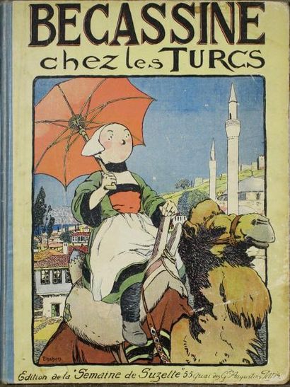 J.-P. PINCHON 18 aventures de Bécassine: - Bécassine nourrice 1922. Bon état. IN-4...