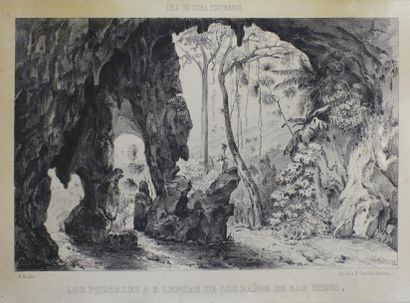 Frédéric MIALHE (1800 - 1868) La Isla de Cuba Pintoresca.
Six lithographies figurant...